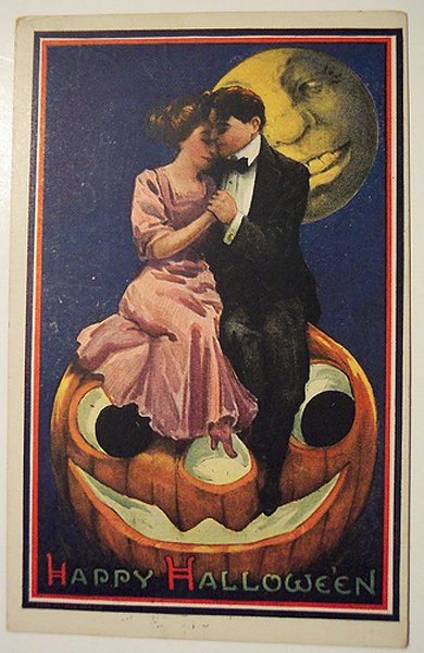 Halloween postcard