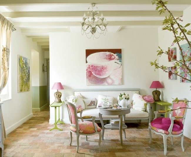 Provence style interior photo