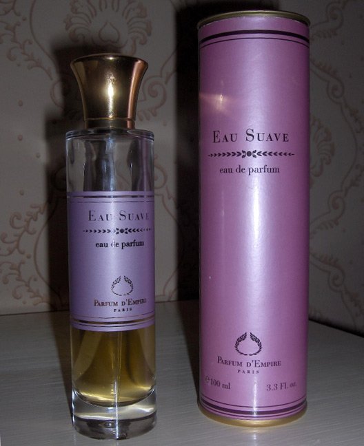 Eau de parfum with raspberry aroma