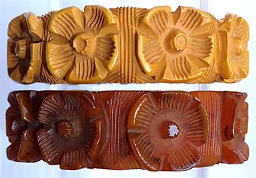 Bakelite bracelets - the best examples