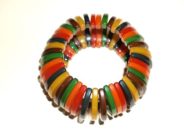 Multi-colored bracelet