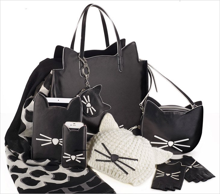 Choupette - feline collection of accessories from Karl Lagerfeld