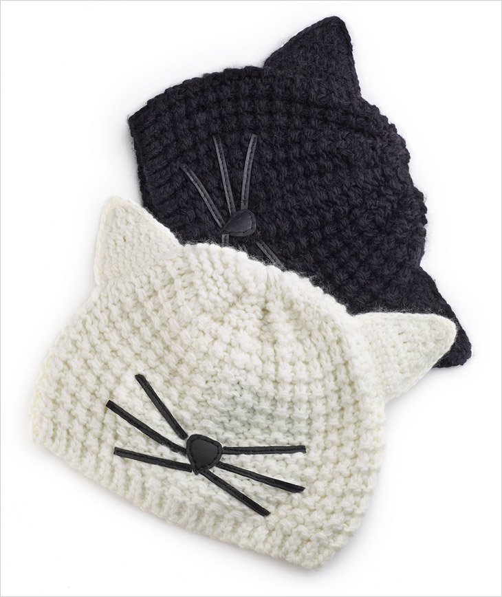 Karl Lagerfeld Knitted Choupette Hats