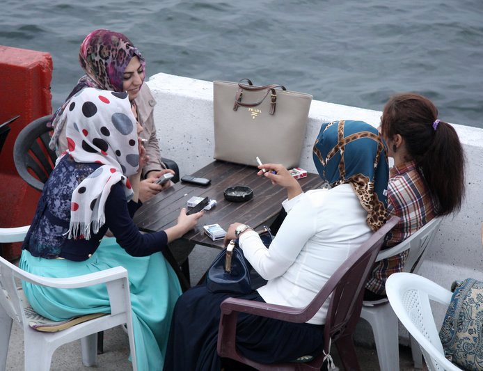 Turkish women, photo