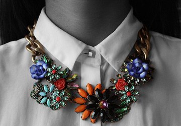 Beautiful necklaces and jewelry fashion