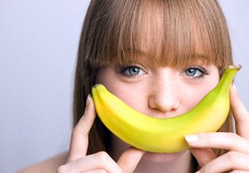 Banana face and hair masks