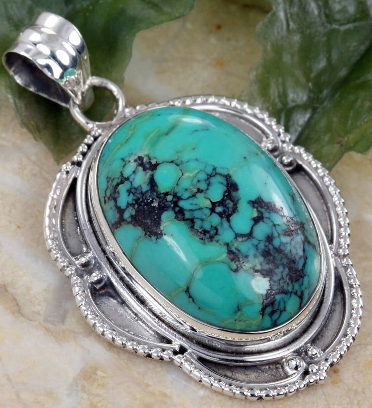 Decoration with turquoise, photo