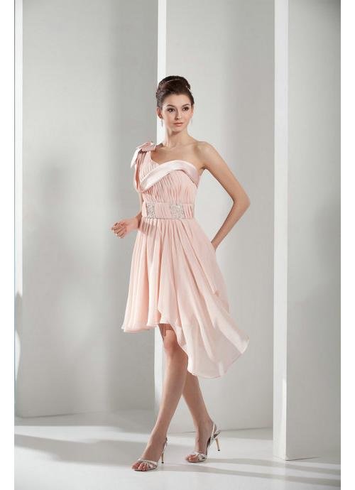 Gently pink dress, photo