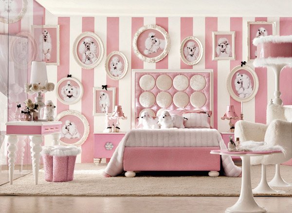 pink in interiors