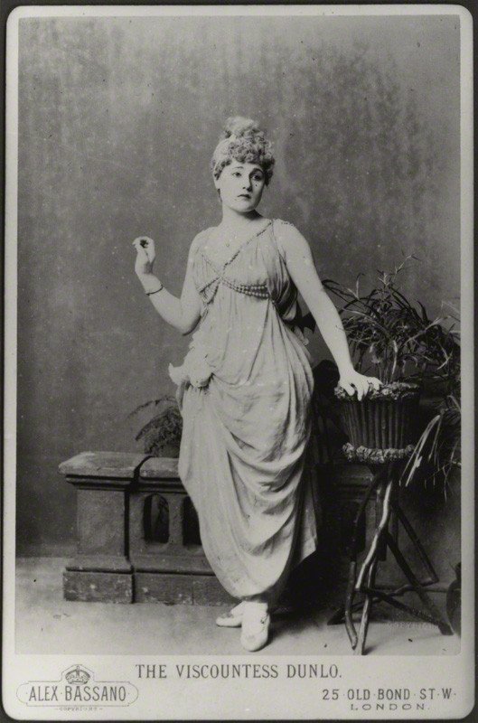 Antique photos of actress Belle Bilton