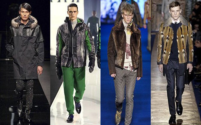 Fur jackets and fur coats for men