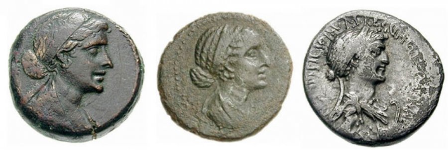 Cleopatra coins