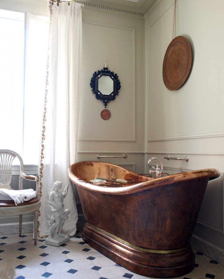 Provence style bathroom