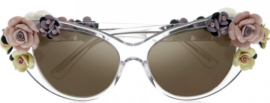 Glamorous glasses from Dolce & Gabbana