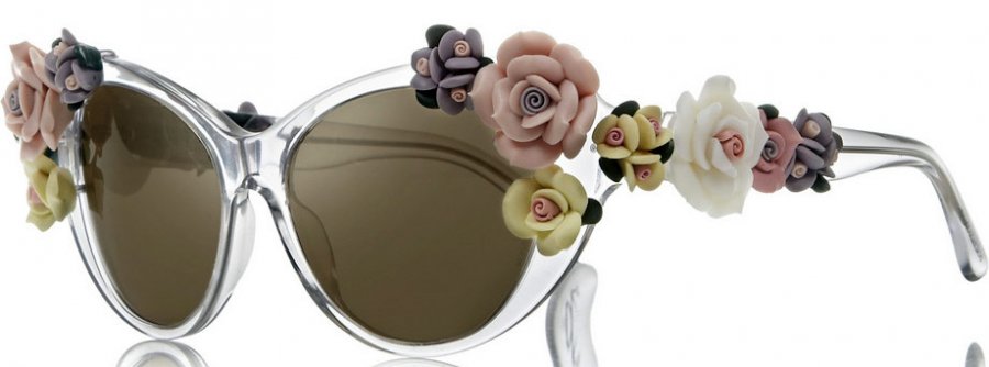 Glamorous glasses from Dolce & Gabbana