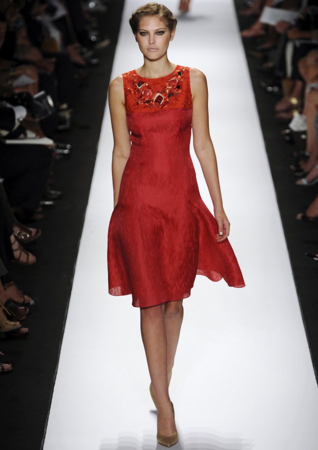 Carolina Herrera Red Dress