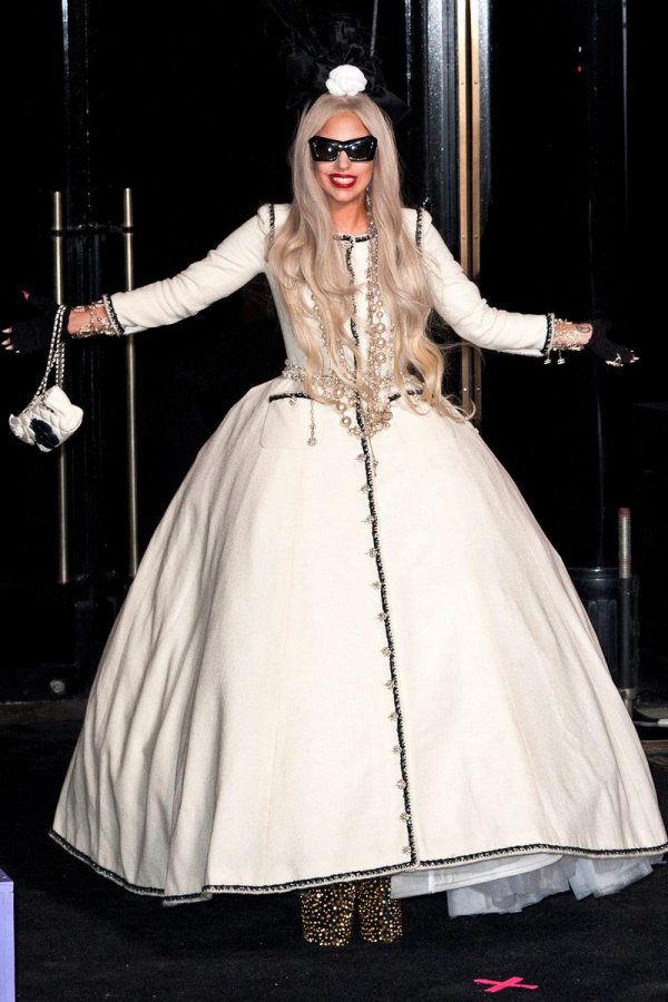 Lady Gaga Singer's Dress