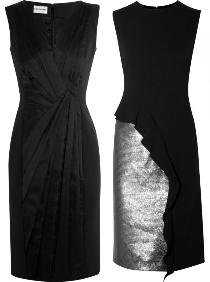 Philosophy di Alberta Ferretti Black Dresses