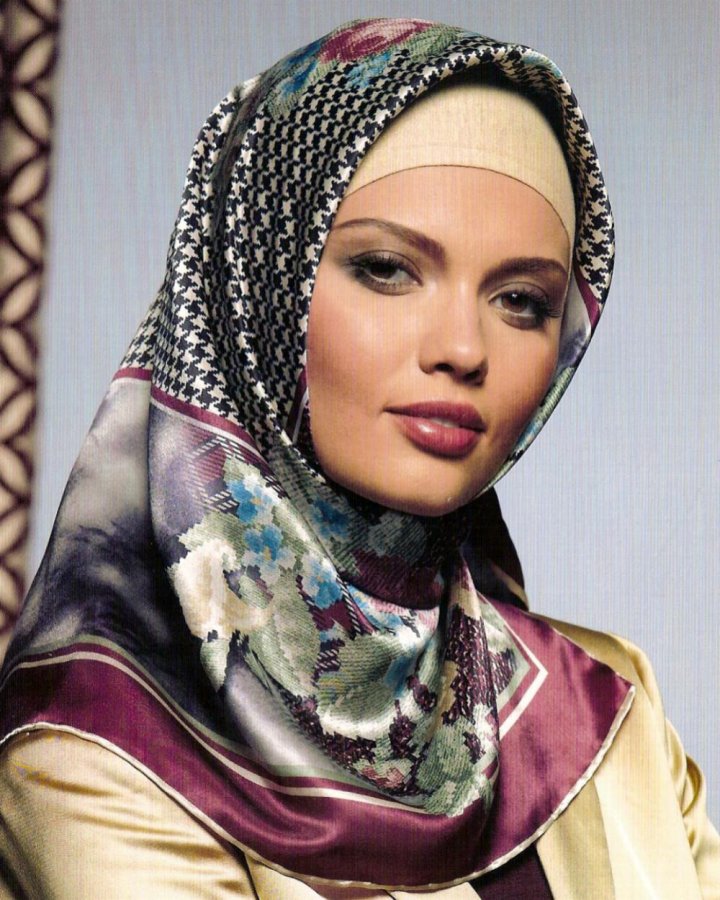 Beautiful Islamic headscarf, photo