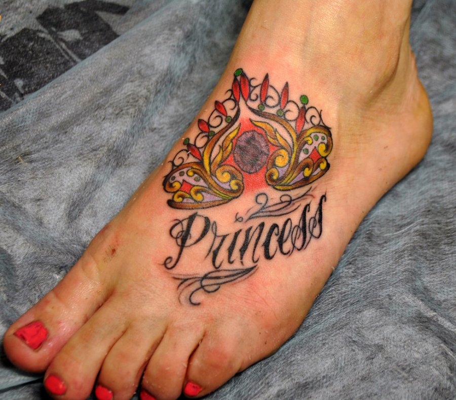 Tattoos for girls - princesses