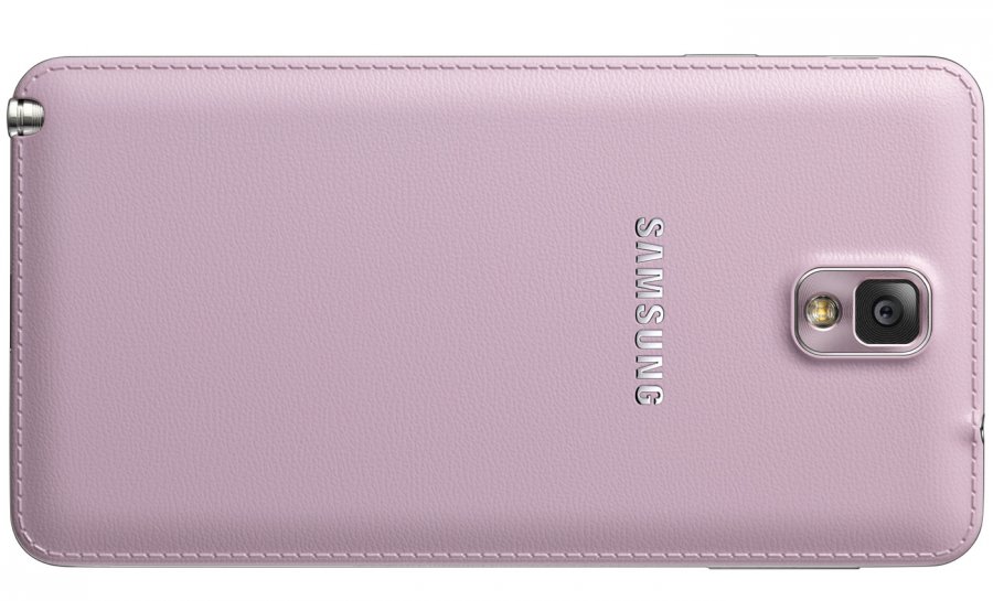 Pink Samsung smartphone for girls Galaxy Note 3 Blush Pink