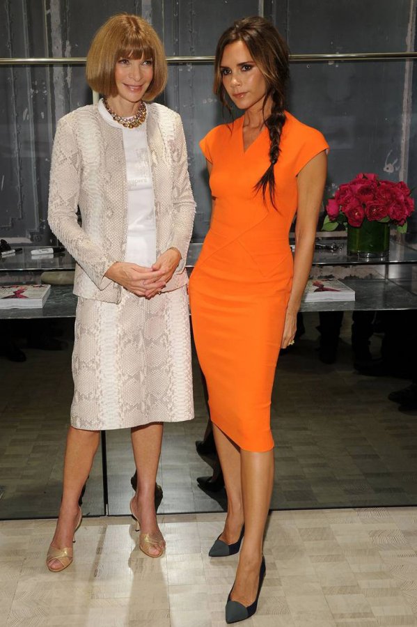 Victoria Beckham et Anna Wintour