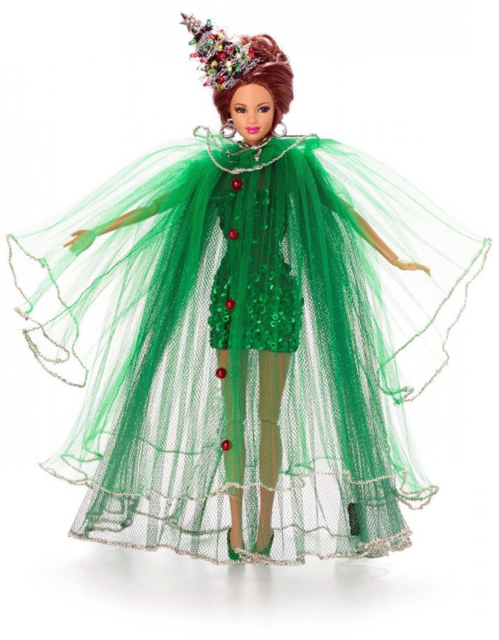 Barbie from the Christmas collection