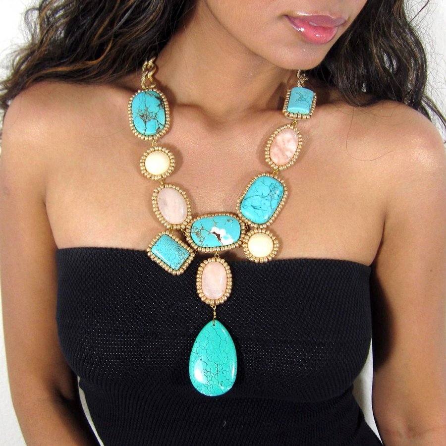 Large Turquoise Jewelry