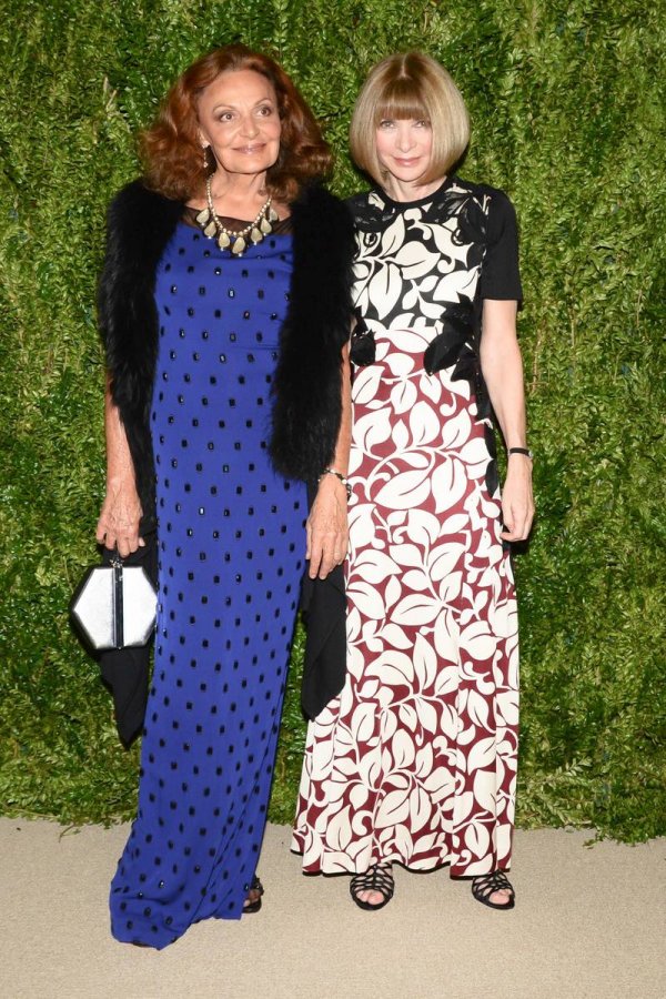 Anna Wintour and Diana von Fürstenberg