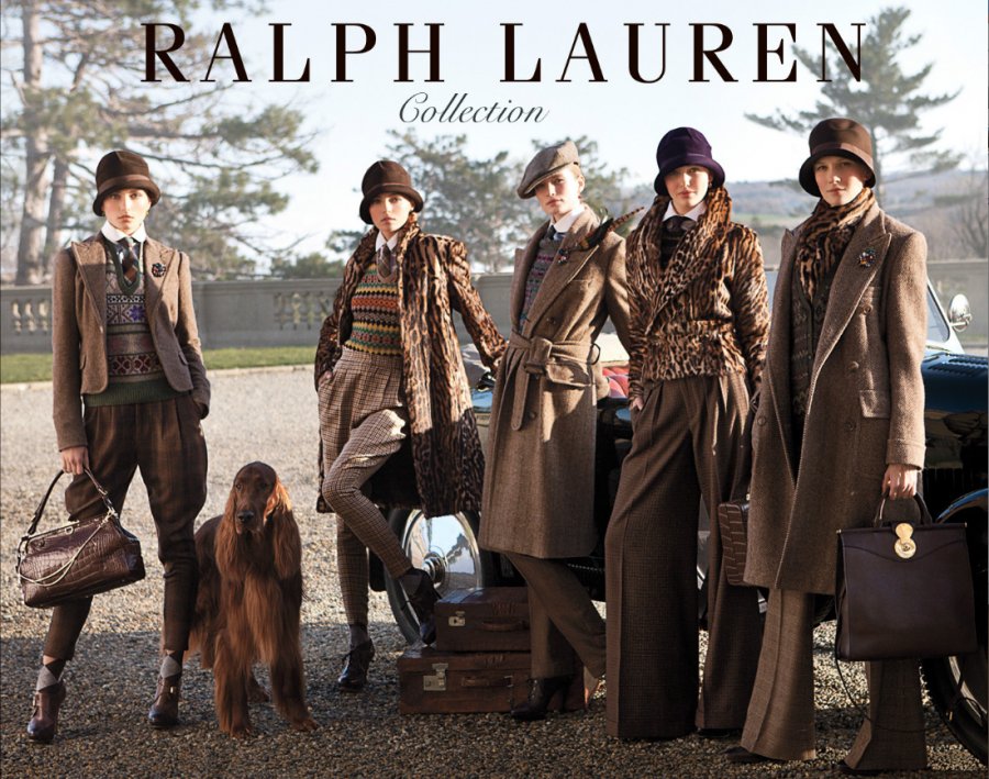 Advertising campaign for the Ralph Lauren brand