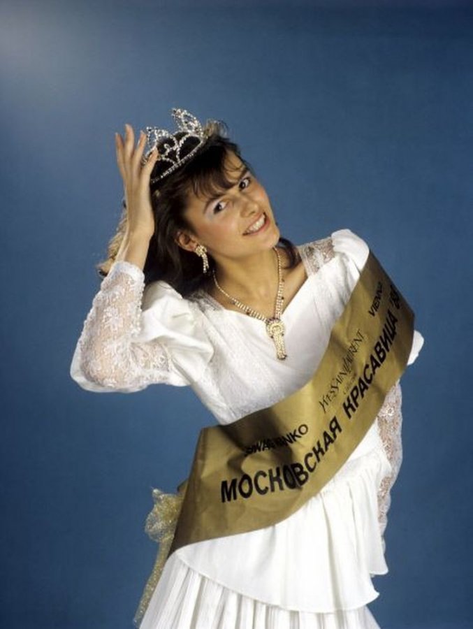 Masha Kalinina Miss Moscow 1988