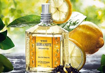 Bergamot aromas in perfumery