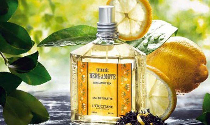 Bergamot aromas in perfumery