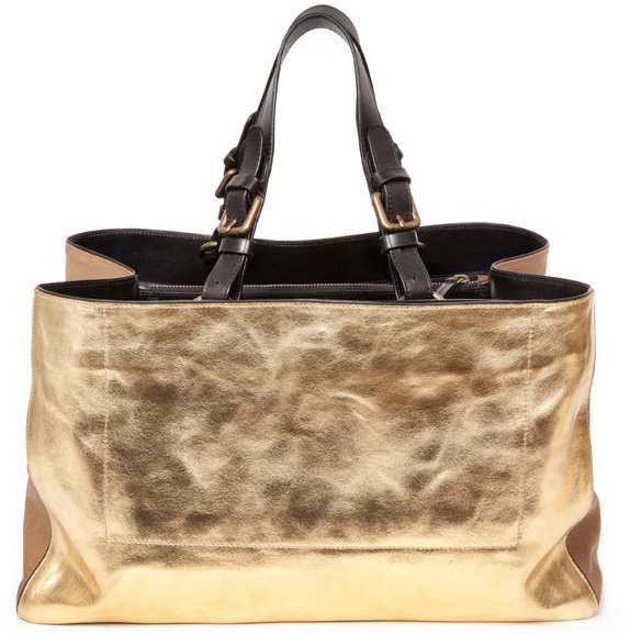 Gold color bag