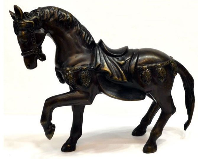 Bronze horse as a gift for the New 2024