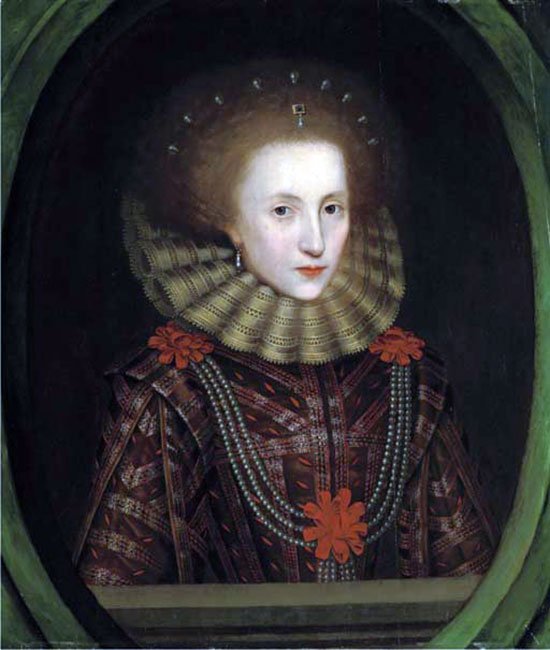 Portrait of a 17th century woman