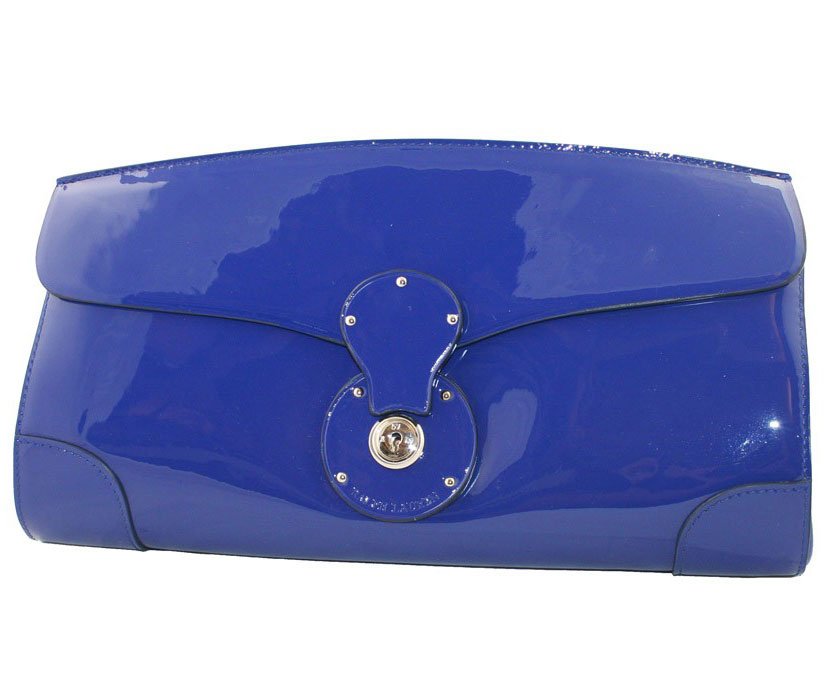 Blue handbag