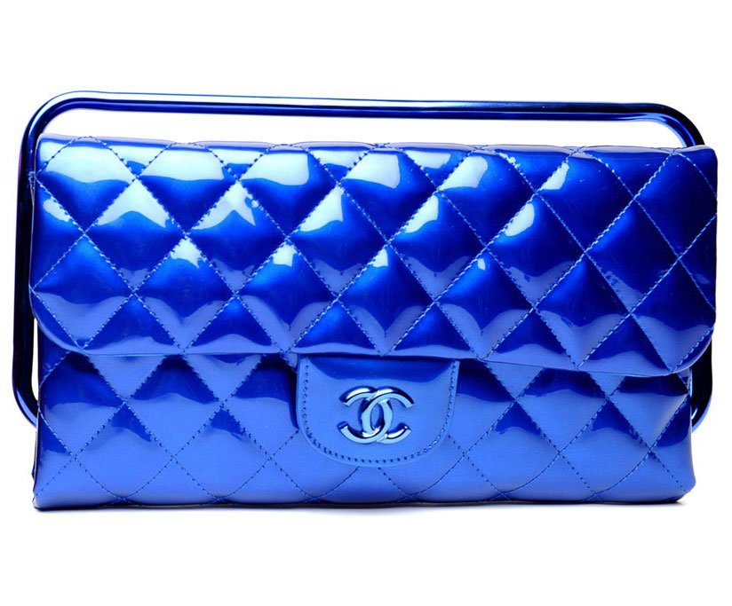 Chanel bag blue