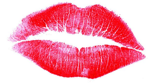 Lipstick kiss