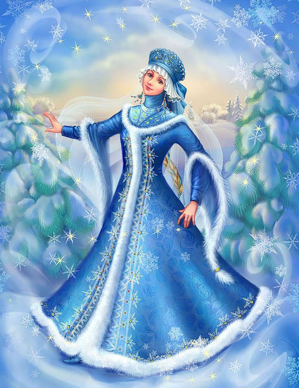 L'image de la Snow Maiden - photo