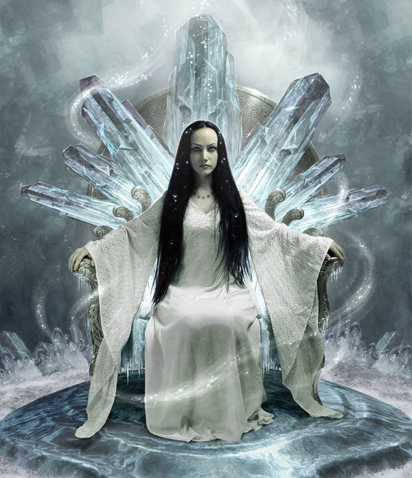 The image of the Snow Queen