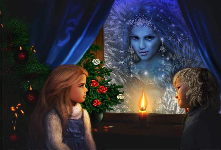 Fairy tale Snow Queen, photo