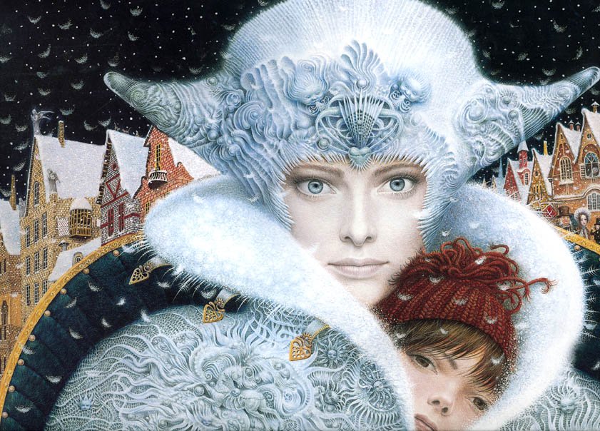 Fairy tale Snow Queen, photo