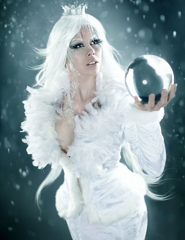 Snow Queen costume, photo