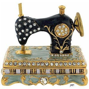 Jewelry box - sewing machine