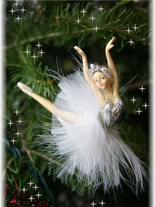 Christmas doll on the Christmas tree