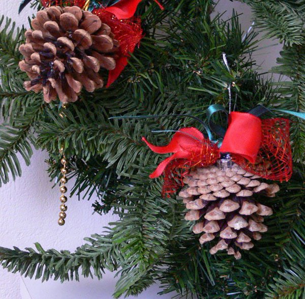 Christmas trees and creative decorations