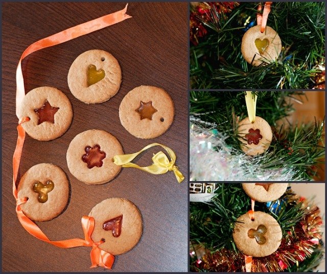 Edible Christmas tree decorations