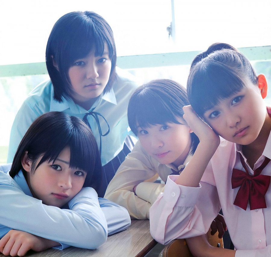 Beautiful japanese schoolgirls