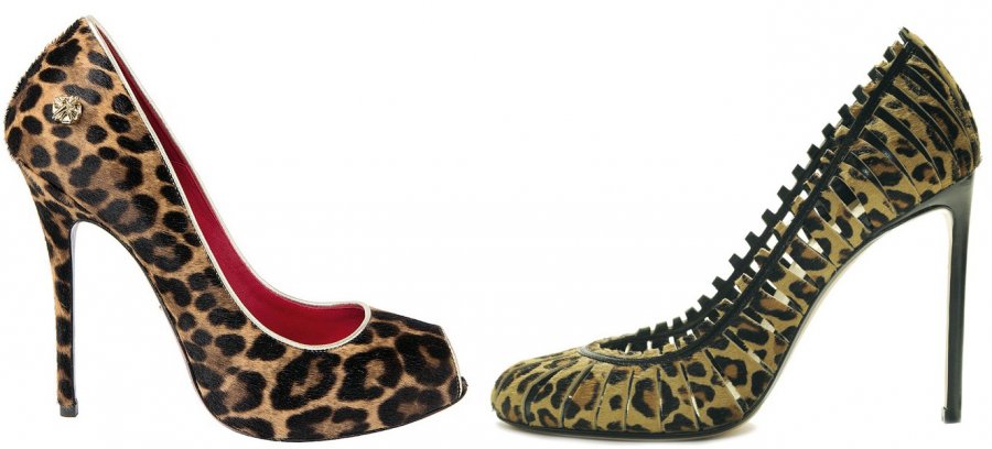 Leopard print shoes